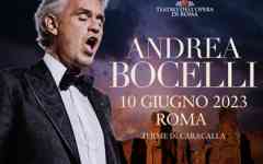 Andrea Bocelli Rome 2023