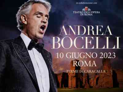 Andrea Bocelli Rome 2023 