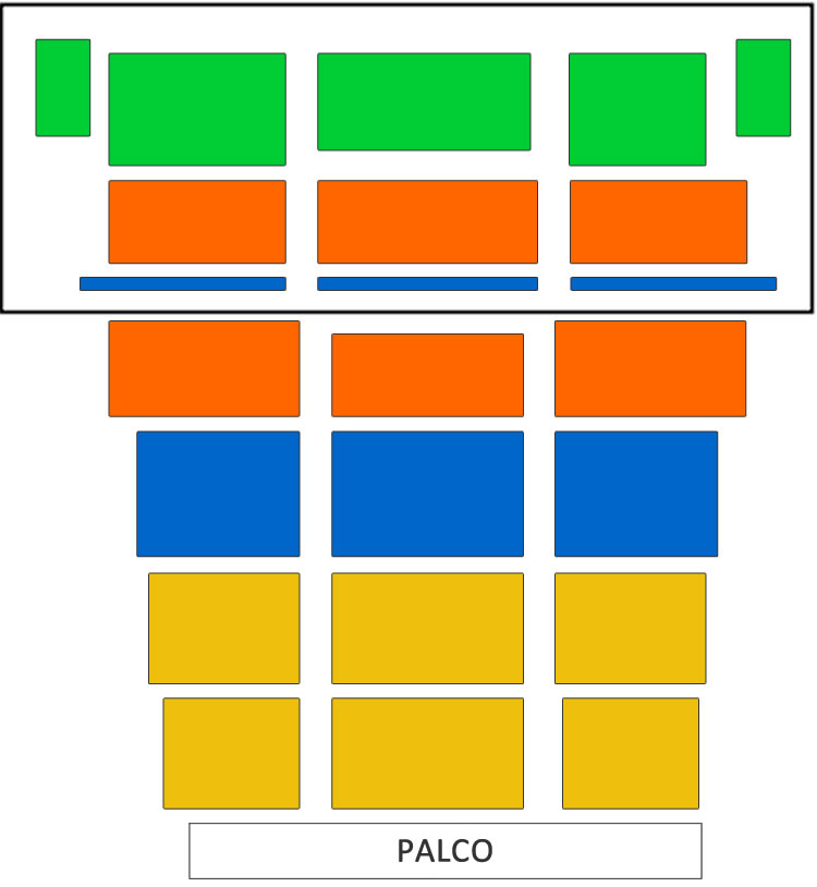 Palco Teatro Metropolitan Mercoledì 09 novembre 2022