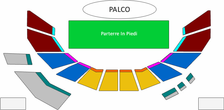 Palco Auditorium Parco della Musica - Cavea Lunedì 18 luglio 2022