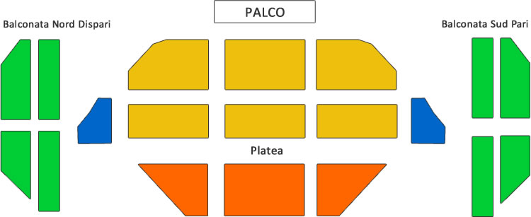 Palco Teatro EuropAuditorium Domenica 06 novembre 2022