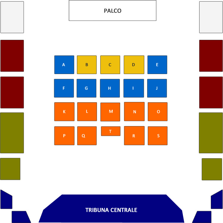 Palco Zoppas Arena Domenica 09 ottobre 2022