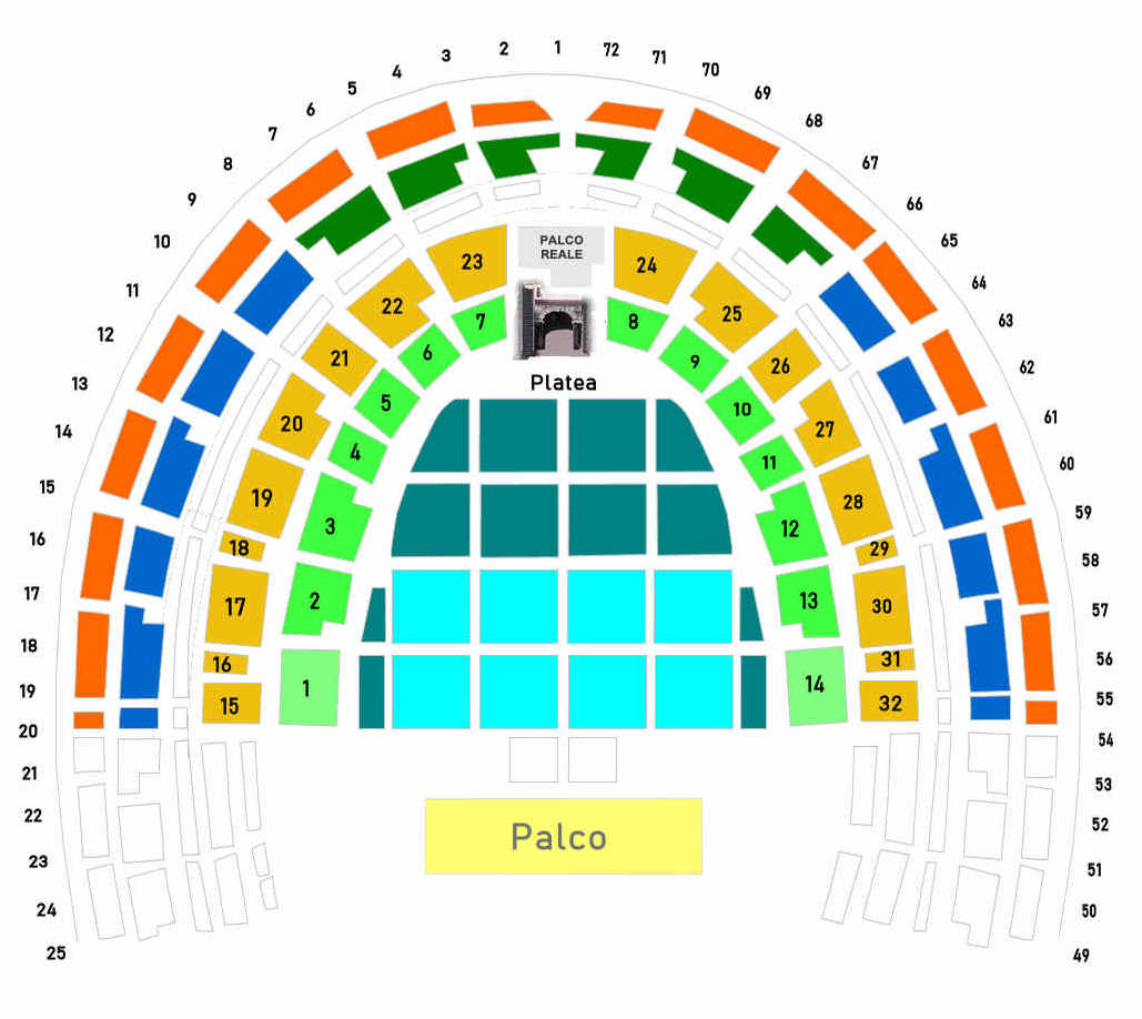 Palco Arena Mercoledì 05 ottobre 2022