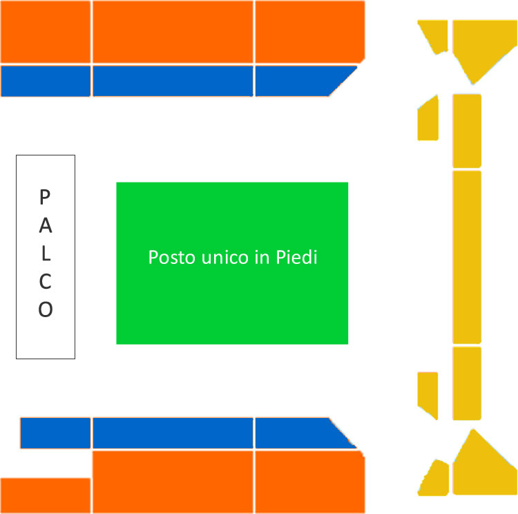 Palco Kioene Arena Lunedì 03 ottobre 2022
