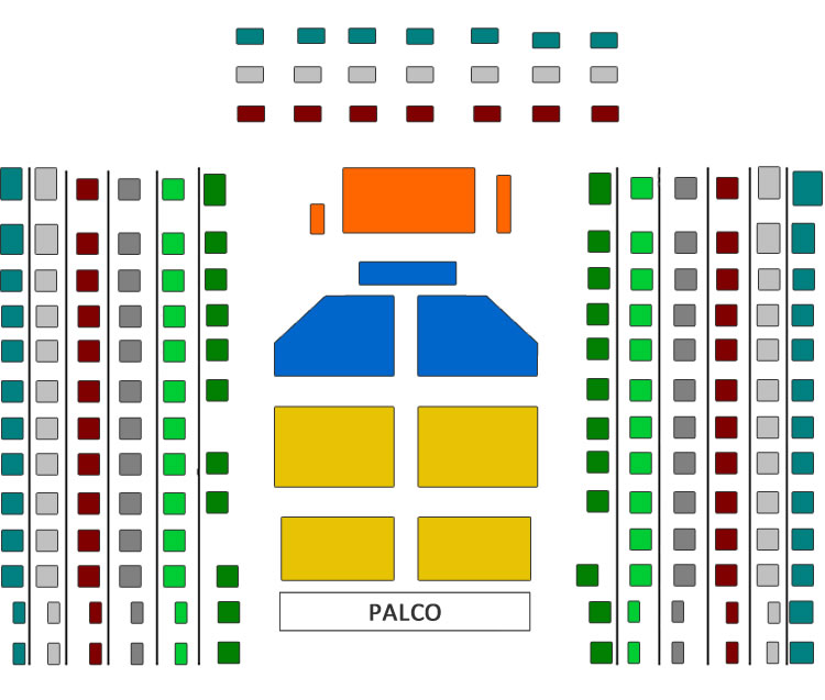 Palco Teatro Verdi Lunedì 26 settembre 2022